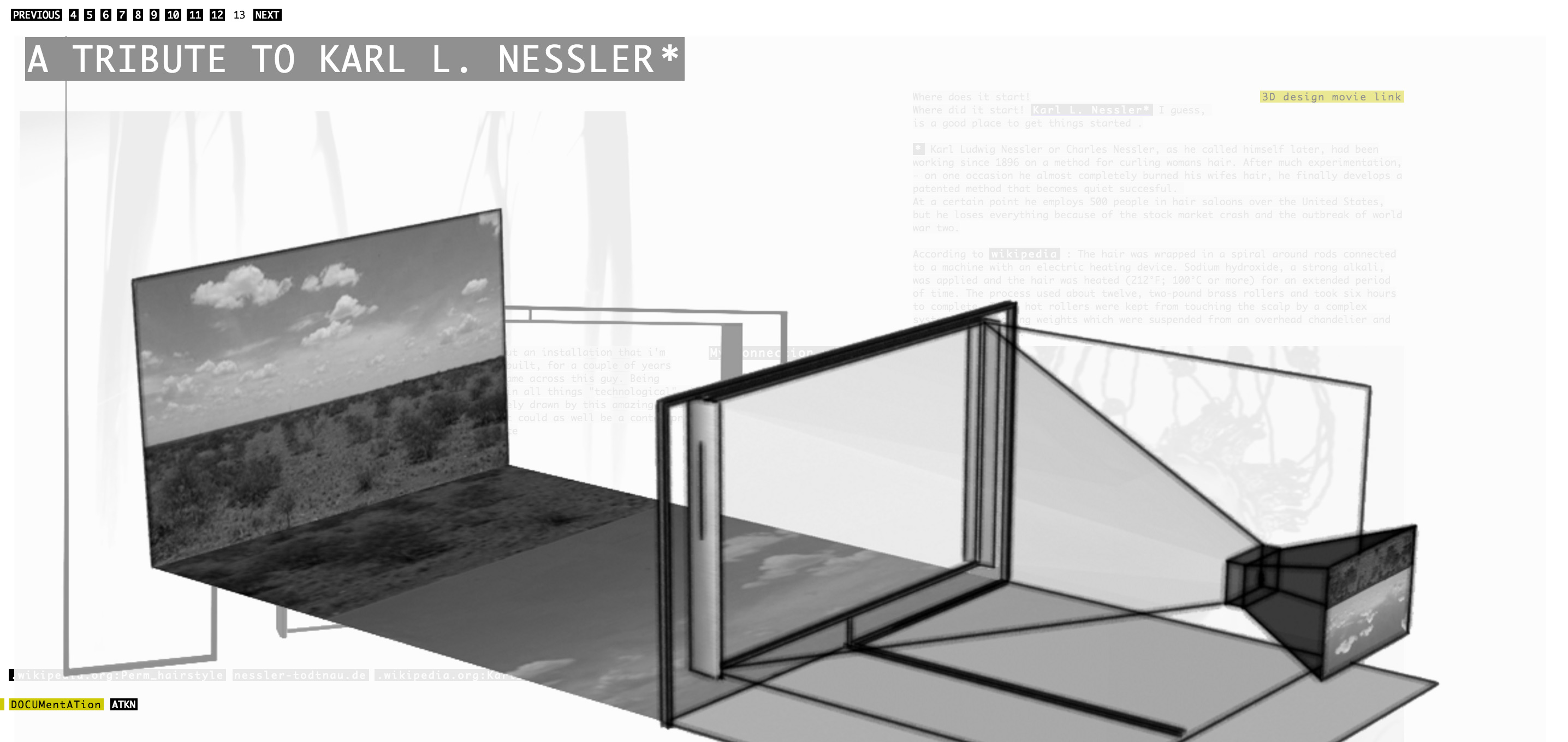 A tribute to Karl L. Nessler