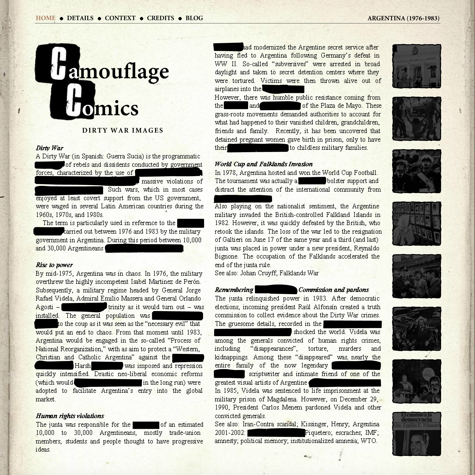 Camouflage Comics