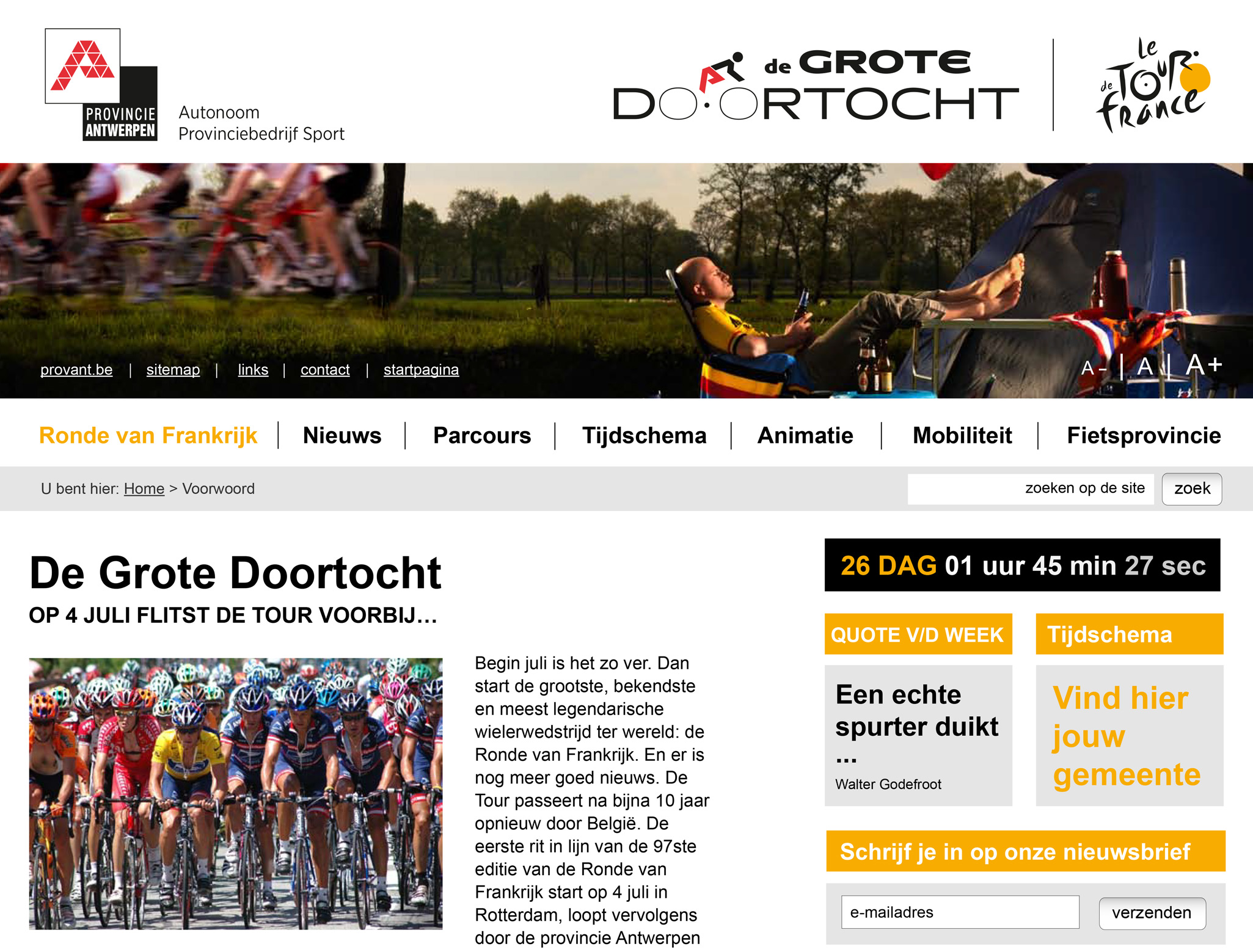 De grote doortocht