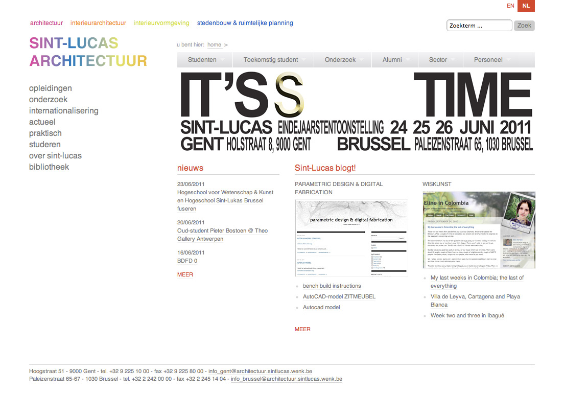 Sint Lucas Architectuur