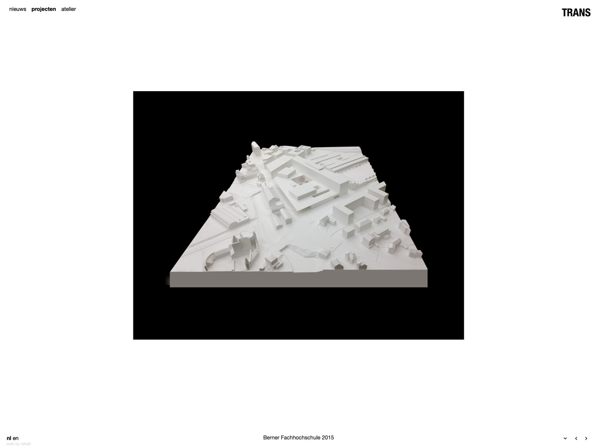 TRANS architectuur | stedenbouw