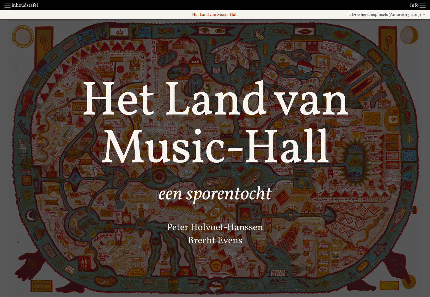 Wereld van de poëzie in kaart